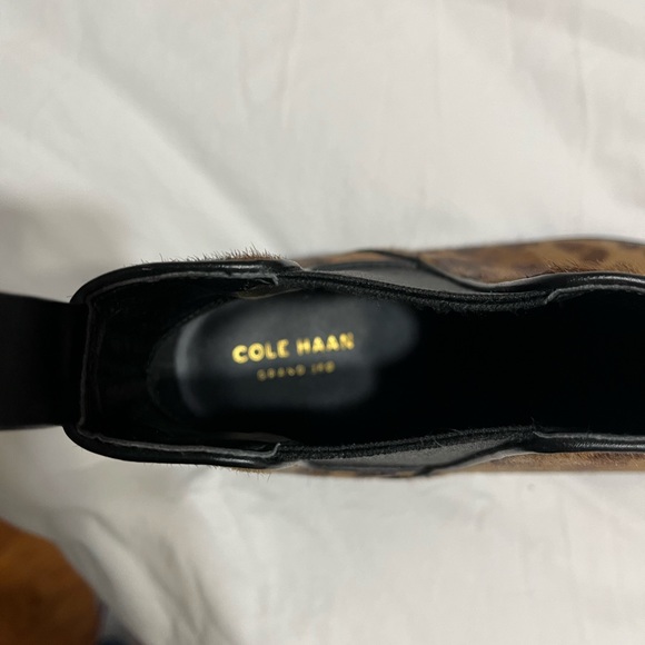 Cole Haan Leopard Print Boots - Picture 6 of 7